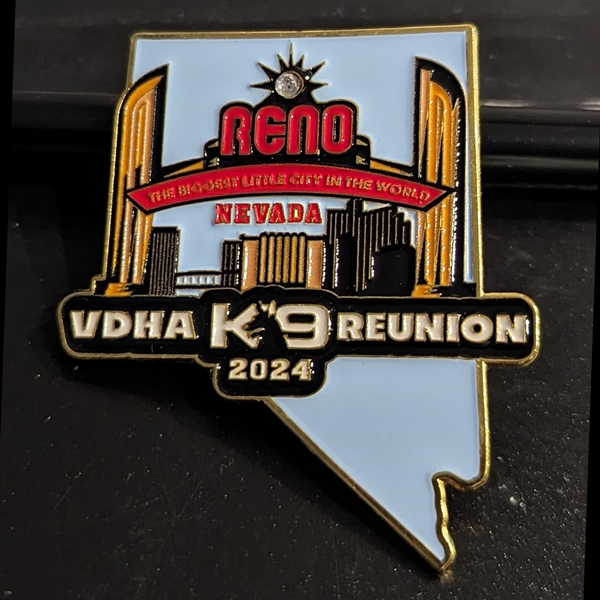 2024 VDHA Reno, Nevada Reunion Pin
