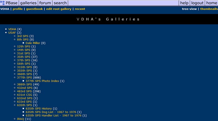 VDHA PBase Tree