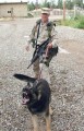 SrA Chris Jones and MWD Rony-E133