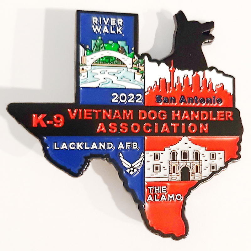 2022 VDHA San Antonio, Texas Reunion Pin